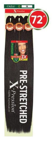 OUTRE 3X X-PRESSION 72" BRAIDING HAIR