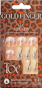 GOLDFINGER TRENDY TOENAILS