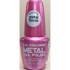 LA Colors Dark Metal Nail Polish Rose Mimosa