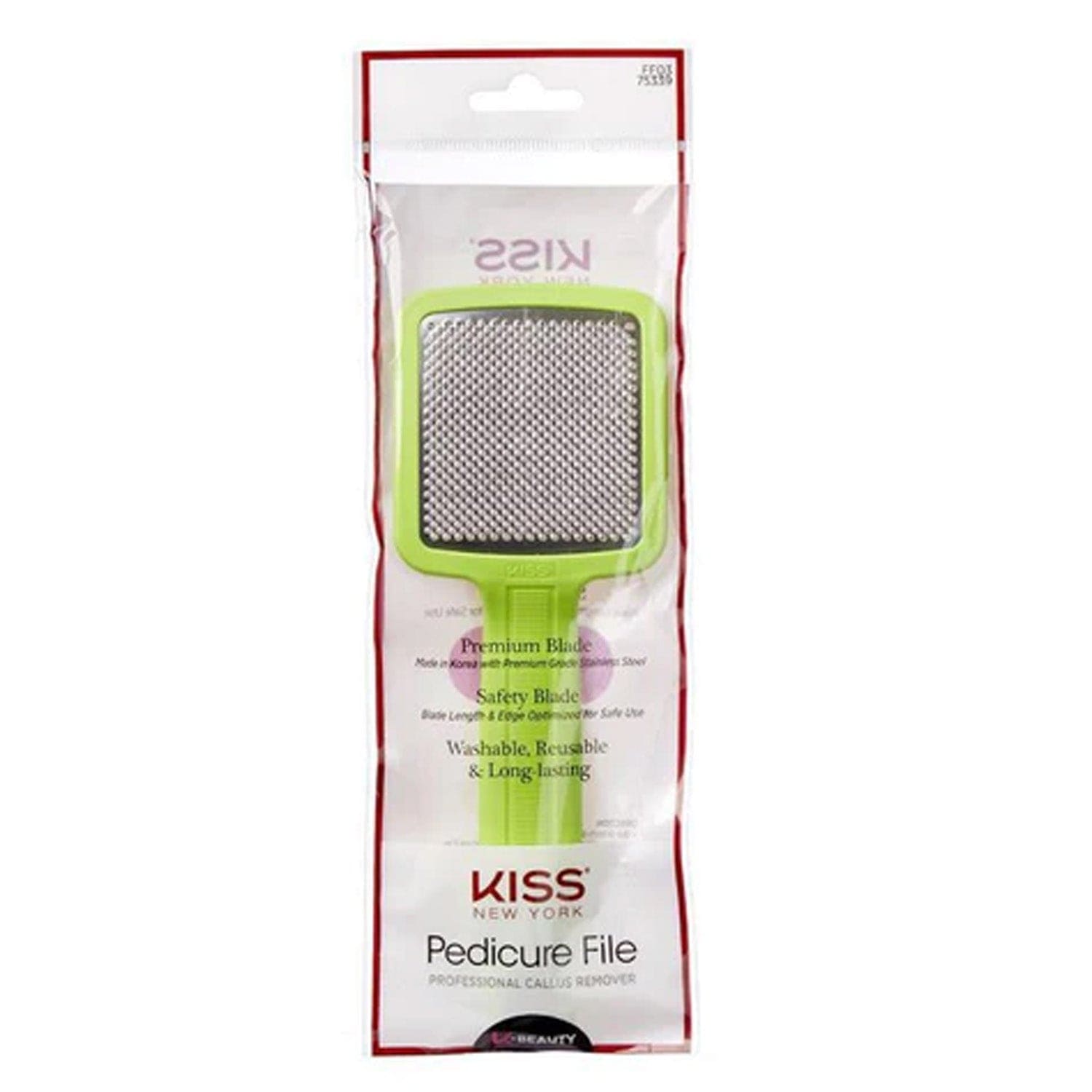 KISS NEW YORK  ARTISAN SPA PEDICURE FILE PROFESSIONAL CALLUS REMOVER FF03