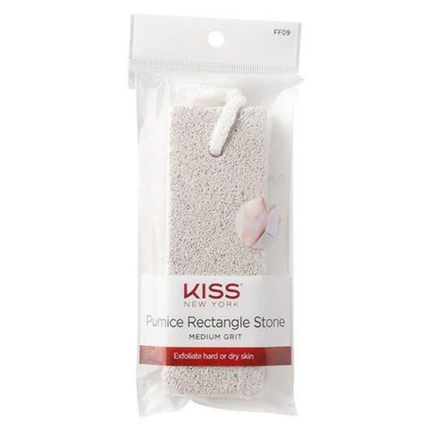 KISS NEW YORK PUMICE RETANGLE STONE MEDIUM GRIT FF09