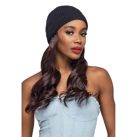 VIVICA A. FOX BEANIE DO WIG W/BLACK BEANIE #1B