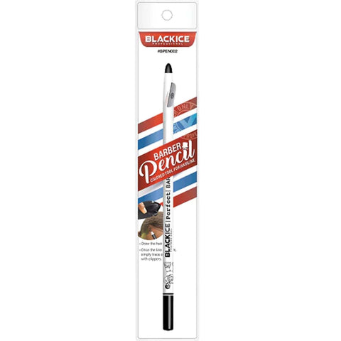 BLACK ICE PROFESSIONAL BARBER PENCIL #WHT BPEN002