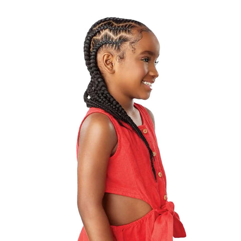 SENSATIONNEL 3X X-PRESSION KIDS PRE-STRETCHED BRAID 28"