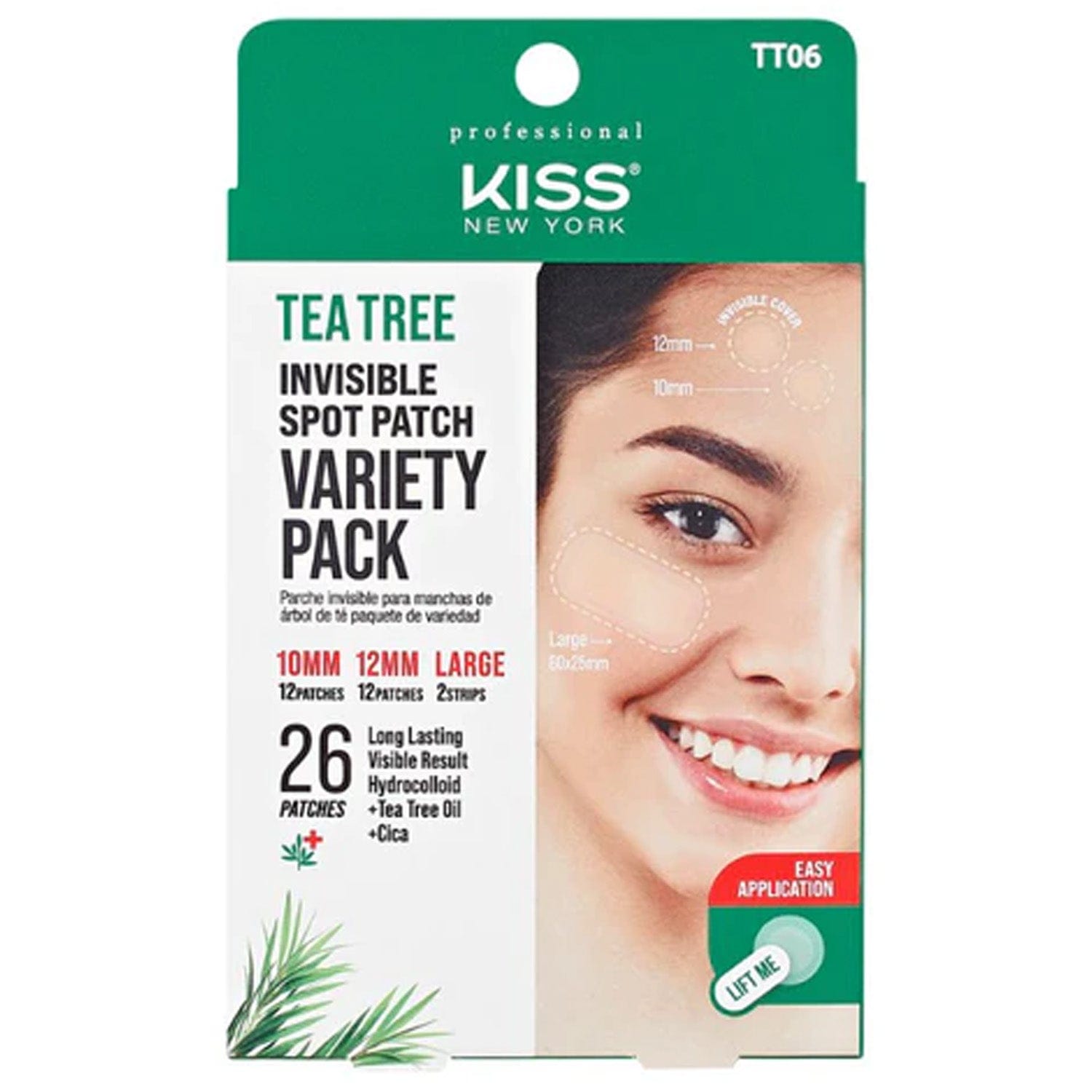 PROFESSIONAL KISS NEW YORK TEA TREE INVISIBLE SPOT PATCH