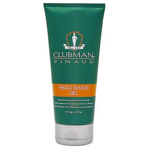 CLUBMAN HEAD SHAVE GEL     6 OZ