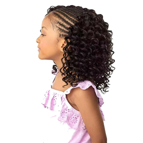 SENSATIONNEL FULLY-FOLDED KIDS 2X LULU MINI DEEP WAVE 10" CROCHET BRAID