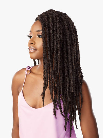 LULUTRESS SB 2X BUTTERFLY LOCS 18" #1B