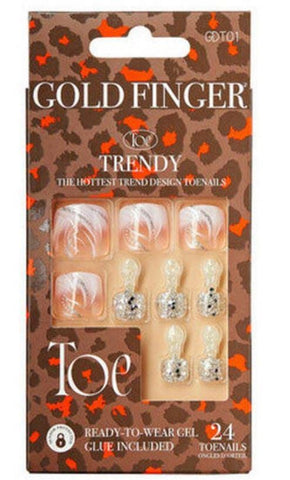 GOLDFINGER TRENDY TOENAILS