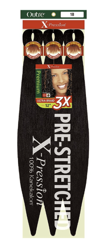 OUTRE 3X X-PRESSION 52" BRAIDING HAIR