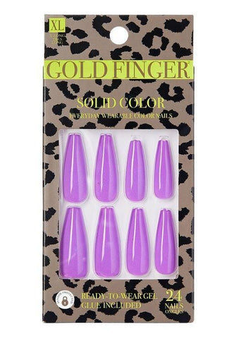 GOLDFINGER SOLID COLOR NAILS