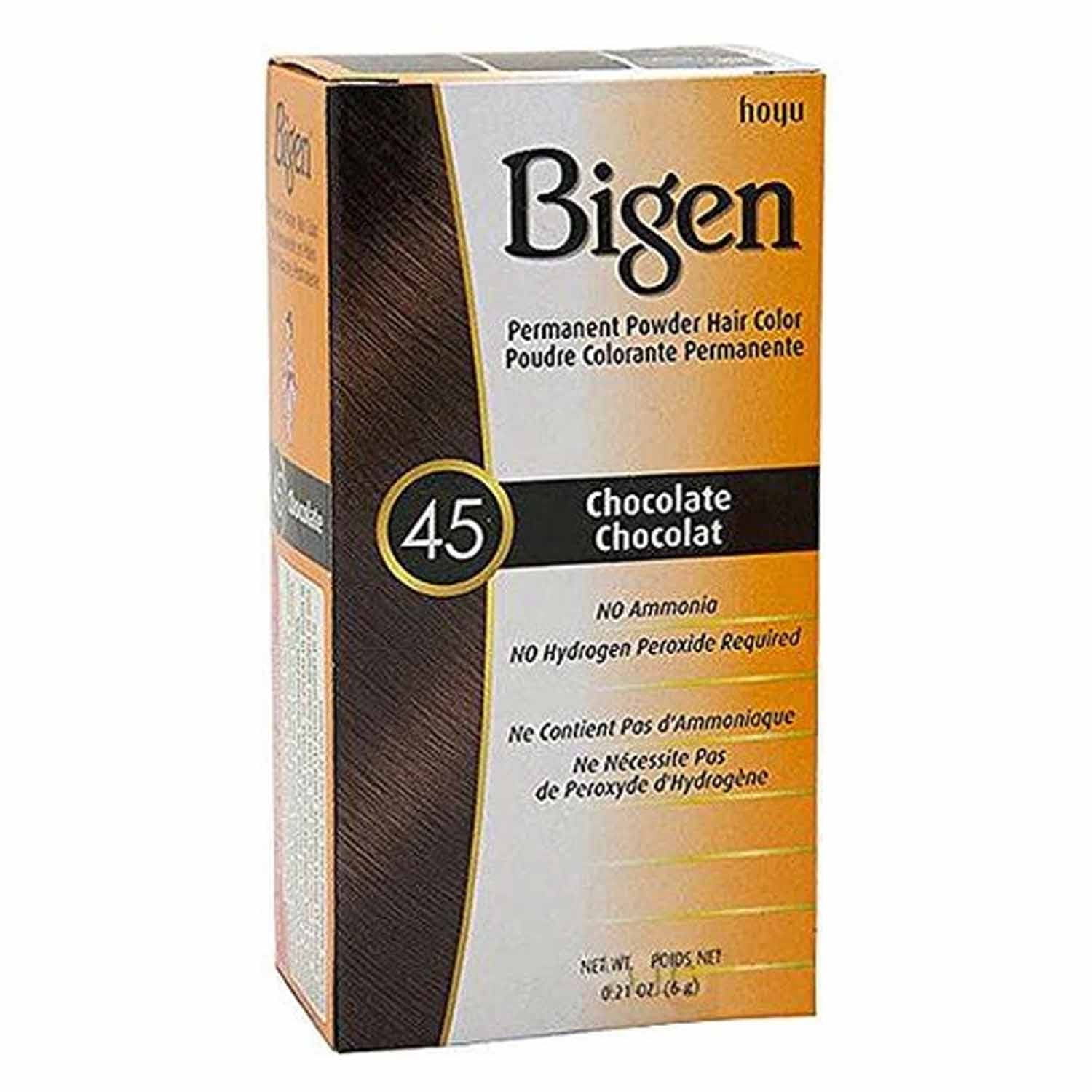 BIGEN HAIR COLOR 45 CHOCOLATE