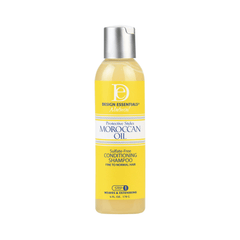 DESIGN ESSENTIALS MOROCCAN ARGAN OIL SULFATE-FREE CONDITIONING SHAMPOO 6oz.