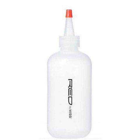 RED APPLICATOR BOTTLE WMEASUREMENT oz. & ml