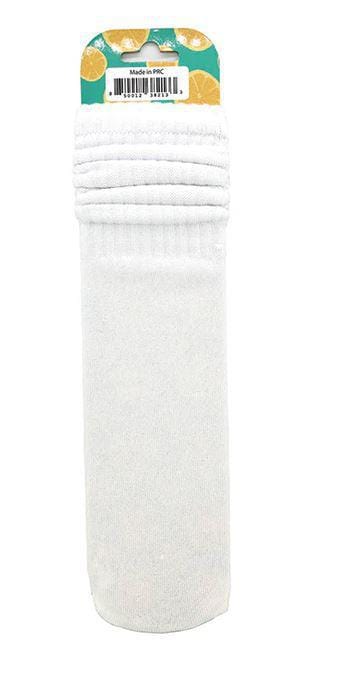 WONDER SOCKS SLOUCH - WHITE (1 PAIR)