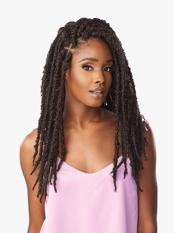 LULUTRESS SB 2X BUTTERFLY LOCS 18" #1B