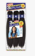 SENSATIONNEL KIDS PRE-STRETCHED 3X RUWA 12" BRAID