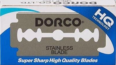 DORCO ST300 PLATINUM DOUBLE EDGE STAINLESS RAZOR BLADE