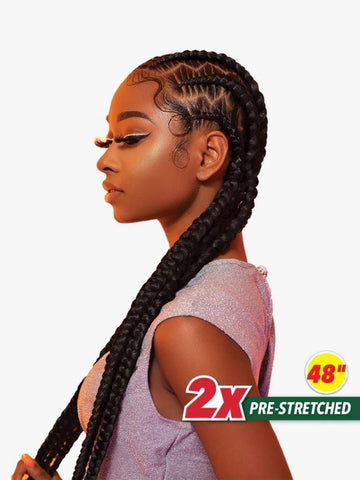 SENSATIONNEL 2X X-PRESSION  48" BRAIDING HAIR