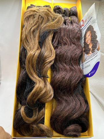 Shake -N-Go Que by Milkway 100% Human Hair Mastermix Fourbulous Canon- Long Style #GF2/30/33