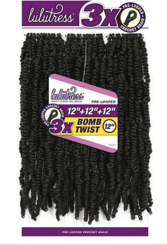 SENSATIONNEL LULUTRESS 3X 12" BOMB TWIST