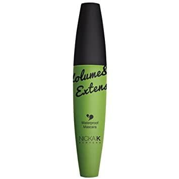 NICKA K WATERPROOF VOLUME & EXTENSION MASCARA 0.35 oz./10g