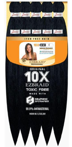 SPETRA EZBRAID PROFESSIONAL 10X 26" PRE-STRETCHED HAIR