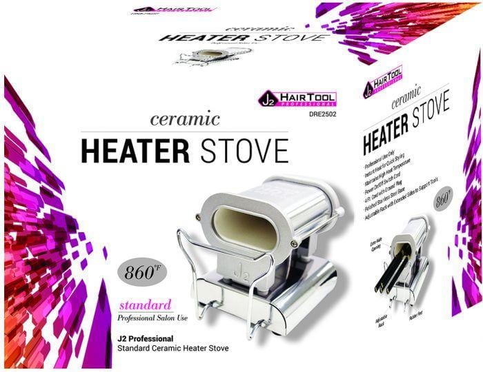 J2 HAIR TOOL PROFESSIONAL STANDARD CERAMIC HEATER STOVE #DRE2502