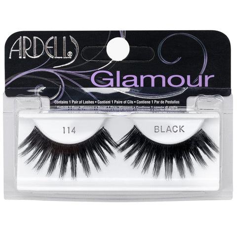 ARDELL GLAMOUR LASHES #114 BLACK