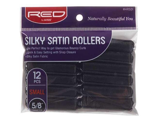 RED BY KISS SILKY SATIN ROLLERS